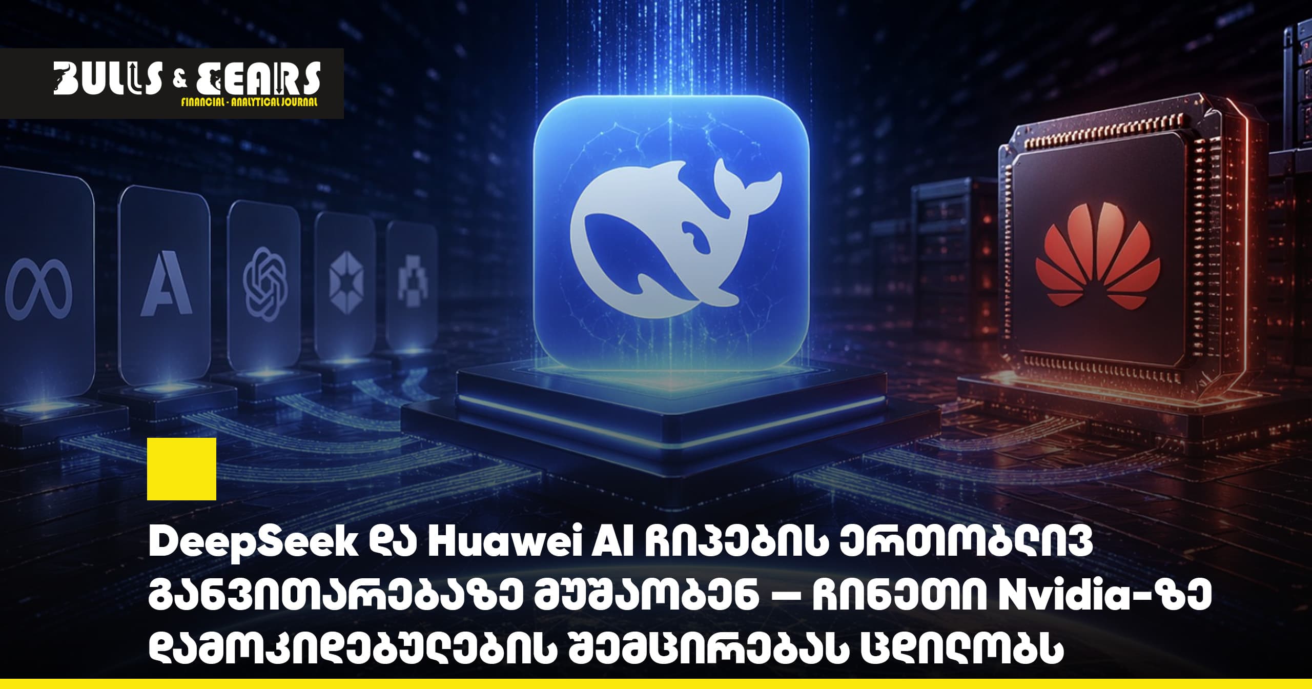 DeepSeek და Huawei AI ჩიპების ერთობლივ განვითარებაზე მუშაობენ — ჩინეთი Nvidia-ზე დამოკიდებულების შემცირებას ცდილობს